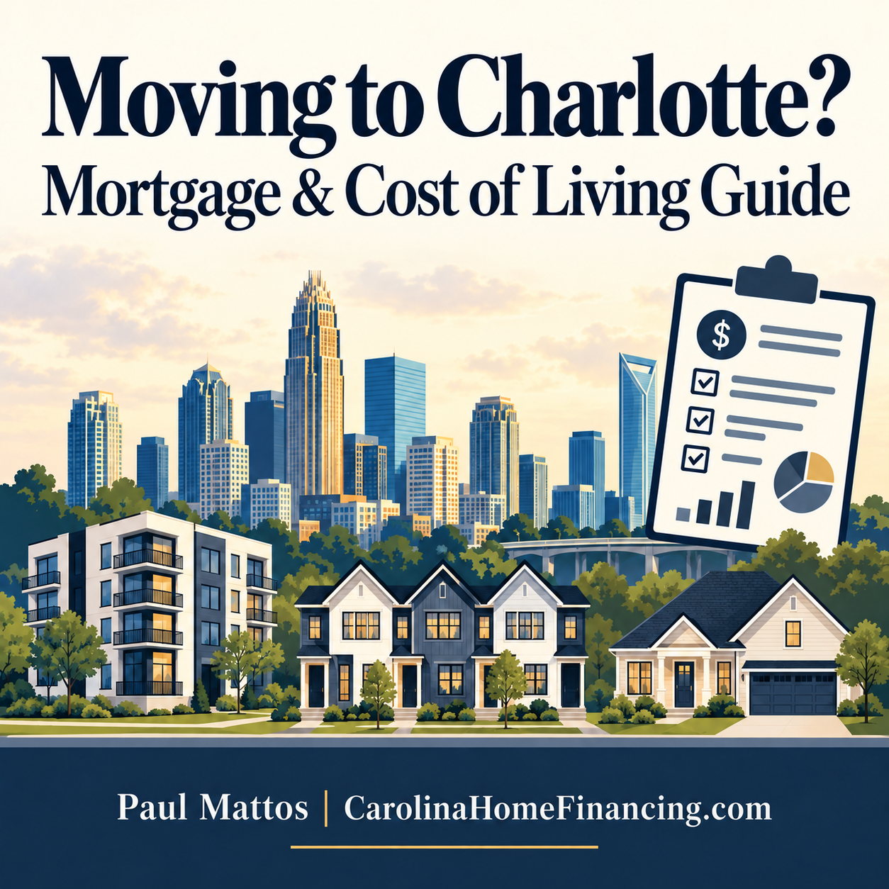 Moving to Charlotte? Mortgage &amp; Cost of Living Guide