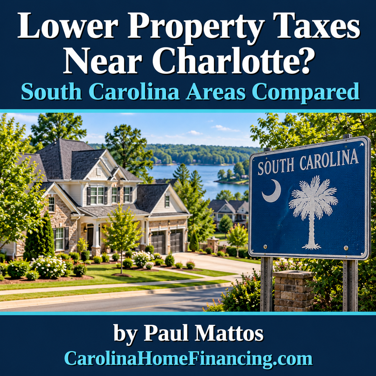 Best Areas in South Carolina for Lower Property Taxes Near Charlotte