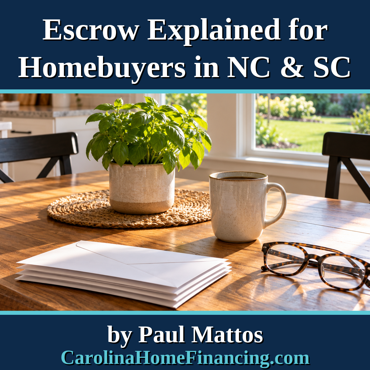 Escrow Explained for First-Time Homebuyers in NC and SC