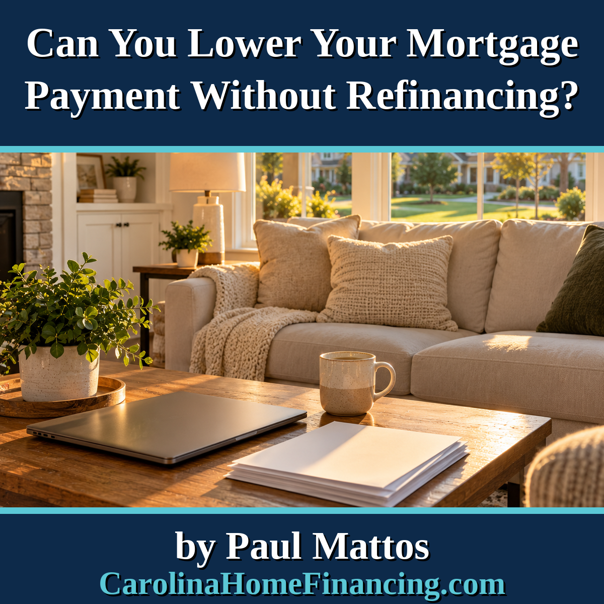 Can You Lower Your Mortgage Payment Without Refinancing?