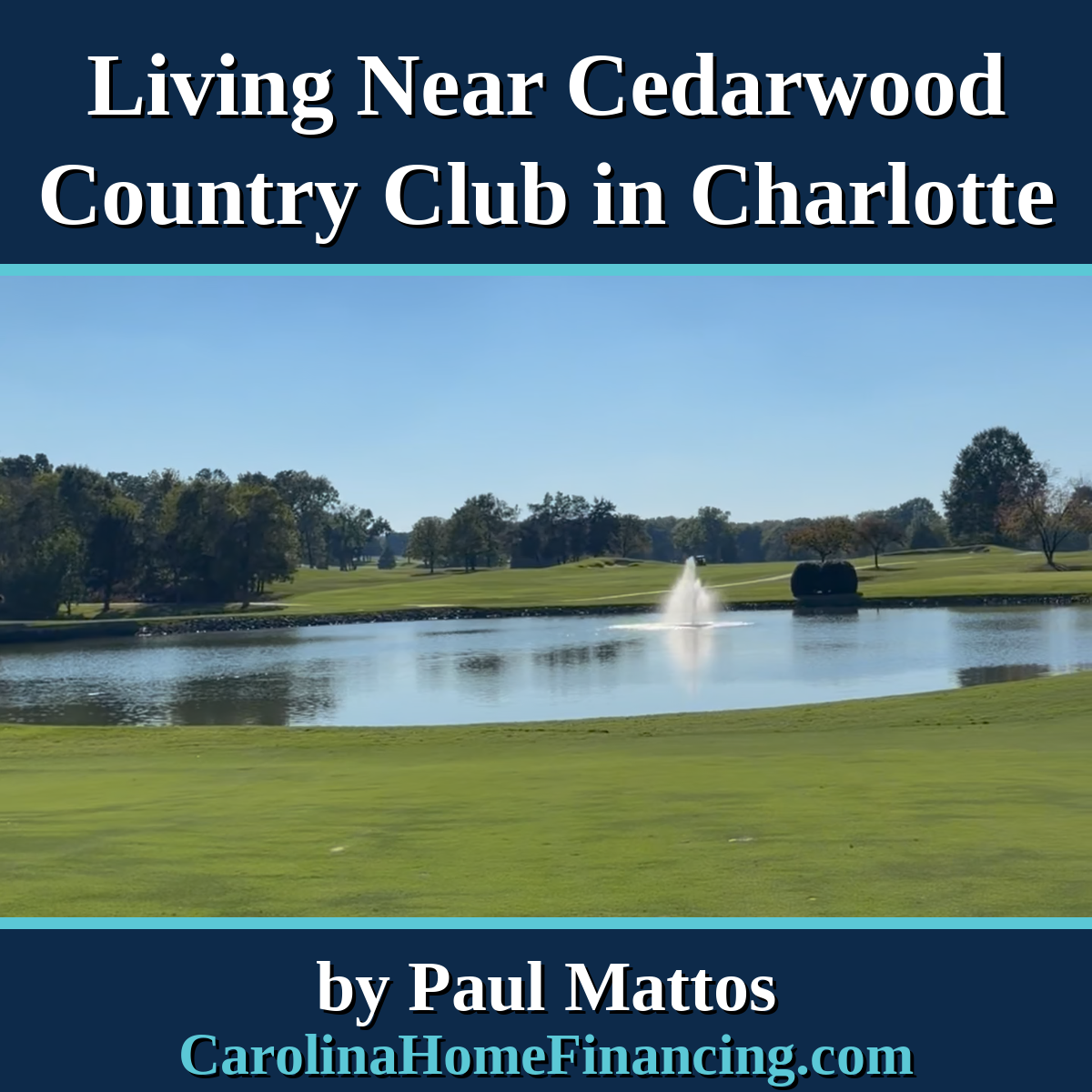 Living Near Cedarwood Country Club: Golf Communities in South Charlotte