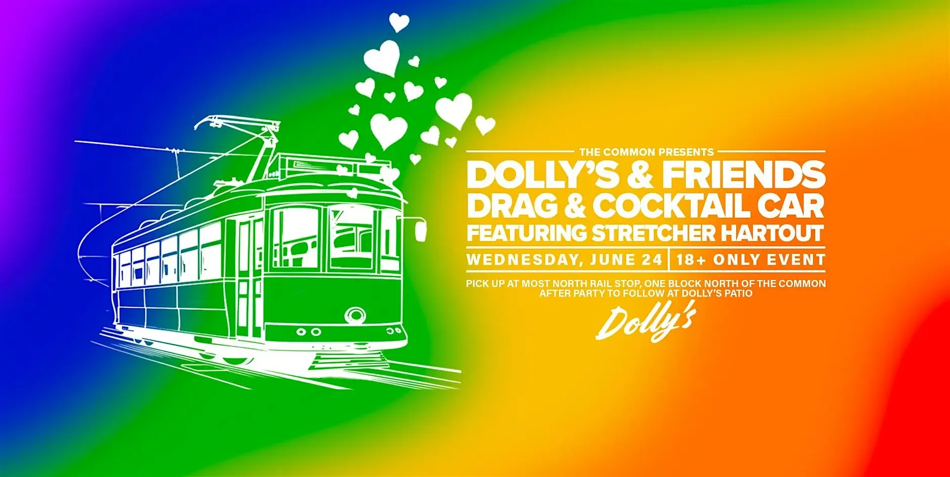 Dolly's &amp; Friends Drag Railcar with STRETCHER HARTOUT
