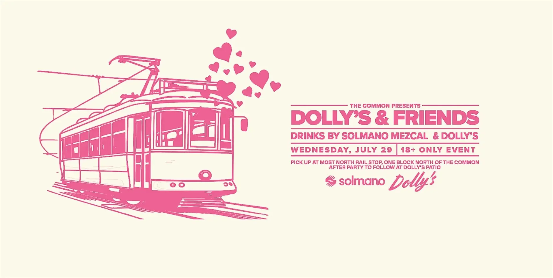 Dolly's X Solmano Mezcal Cocktail Railcar