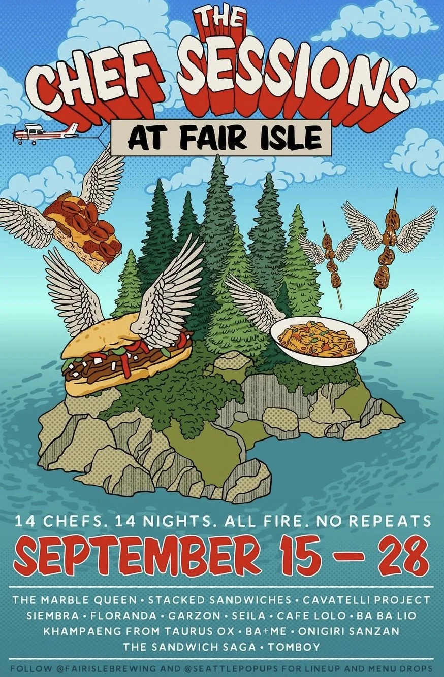 the chef sessions at fair isle brewing