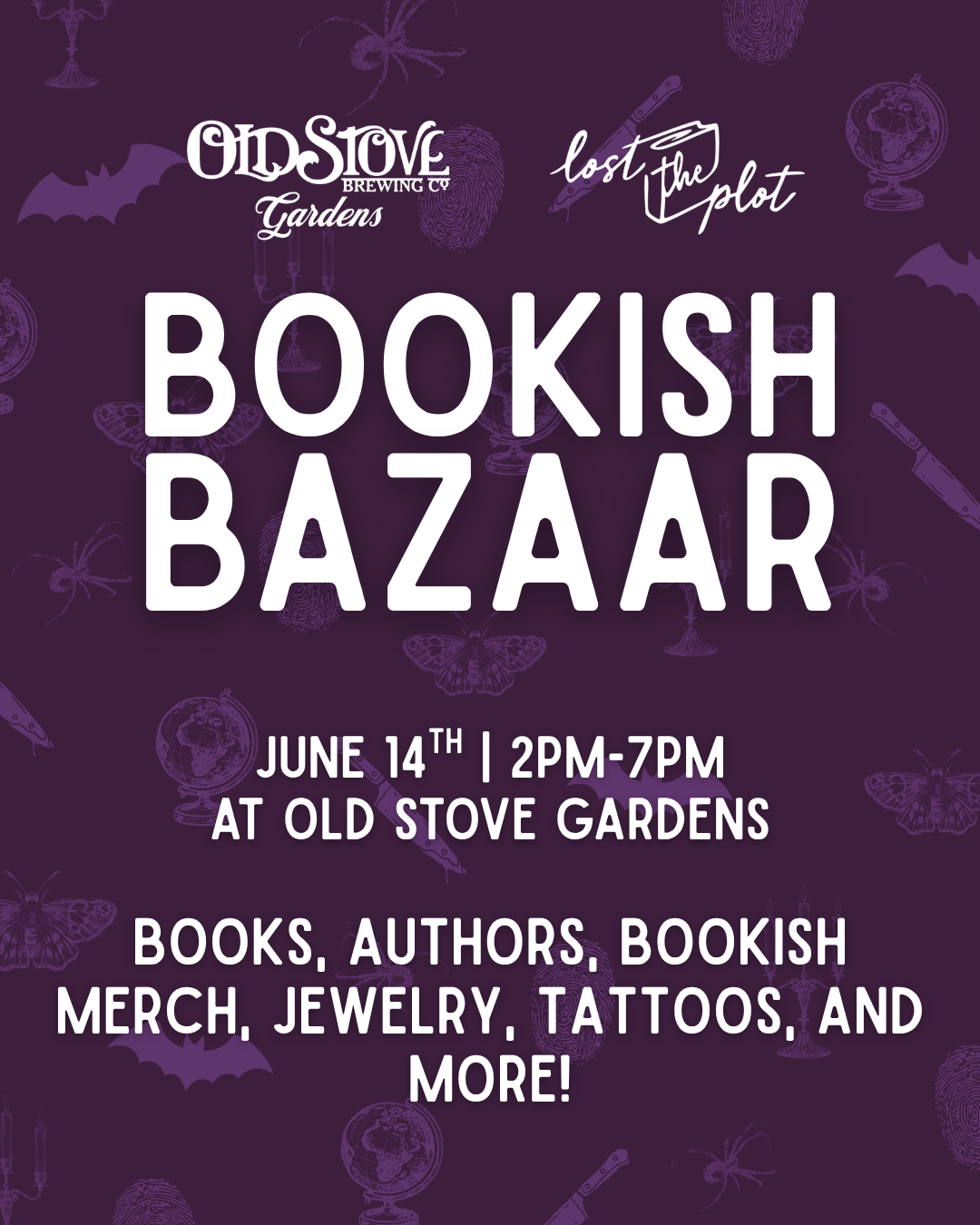 bookish bazaar at old stove gardens