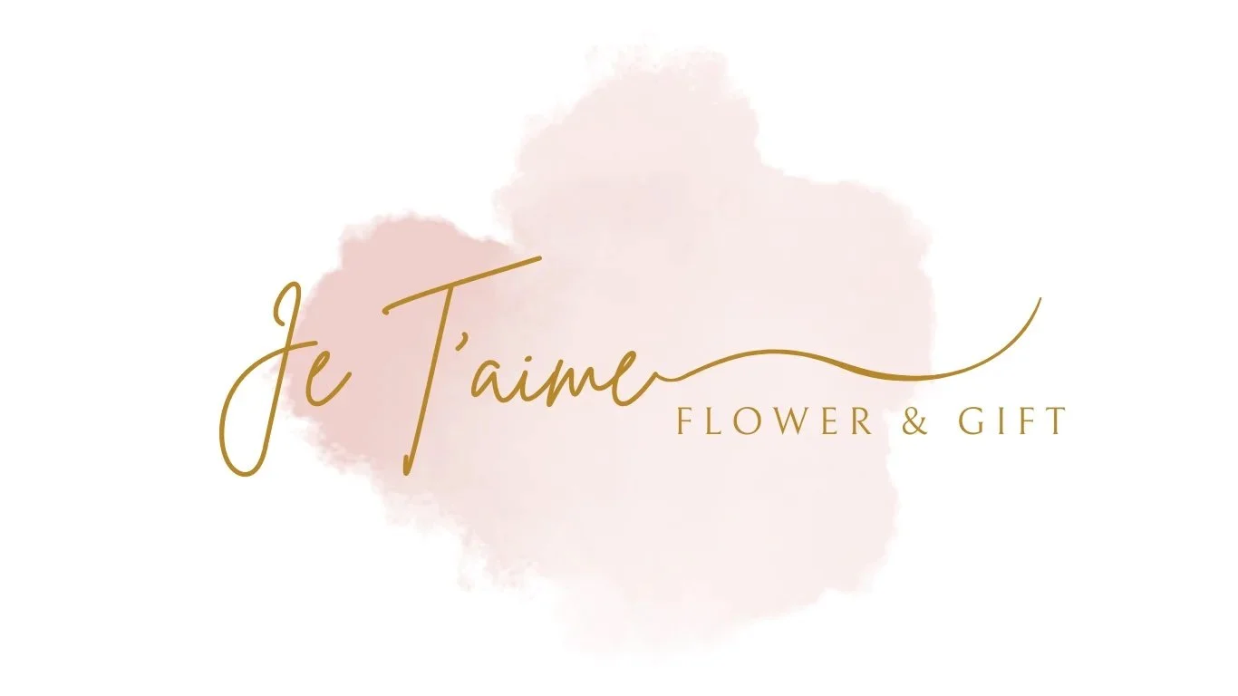 je t'aime blooms pop-up