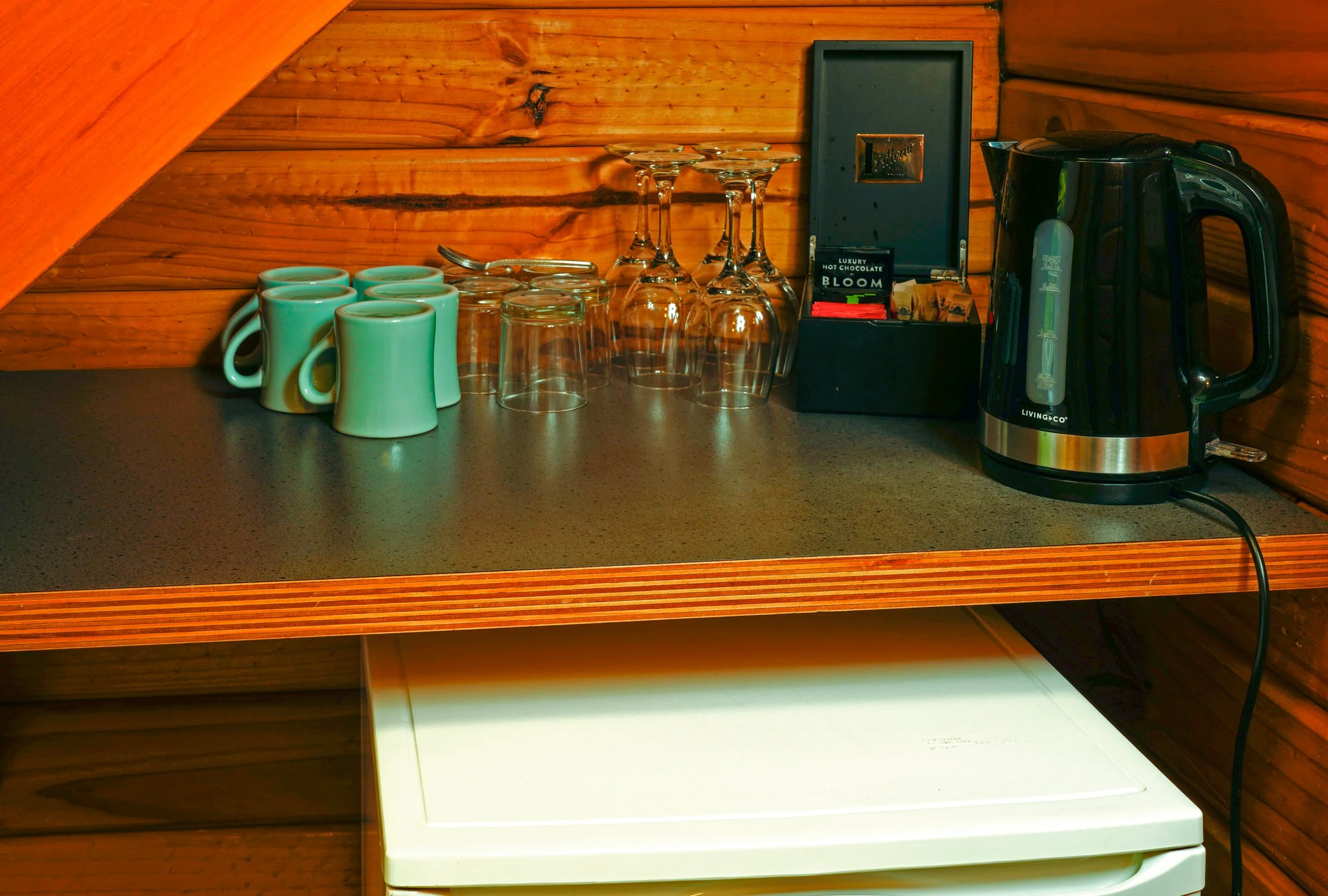 Portage Resort Korimako 2 bed tea and coffee.jpg