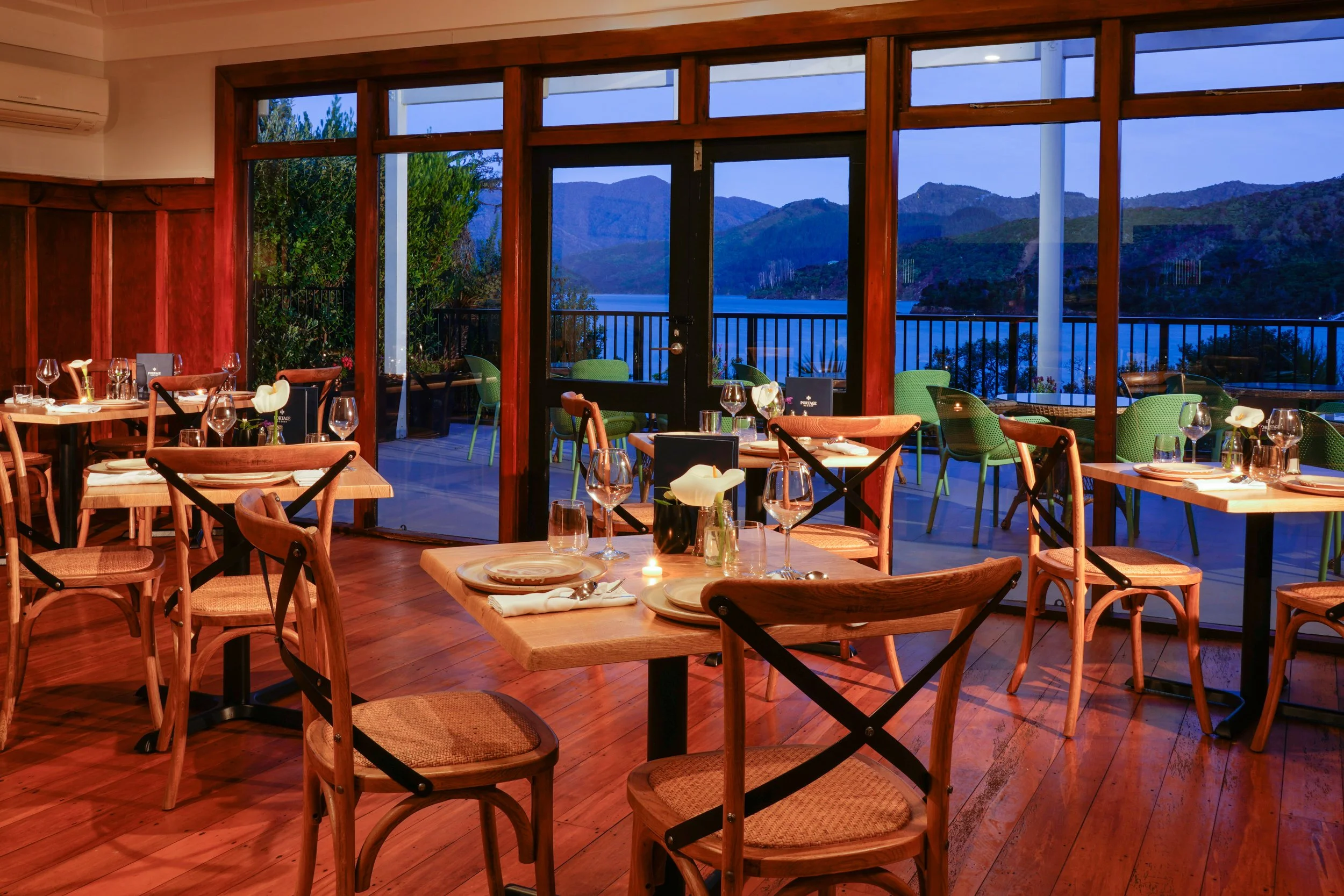 Portage Resort dining with views.jpg