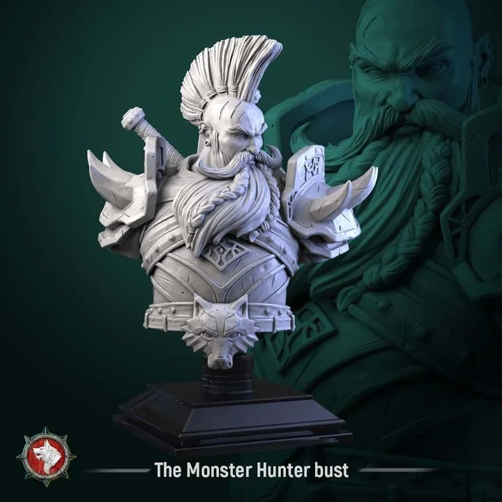The Monster Hunter - Bust