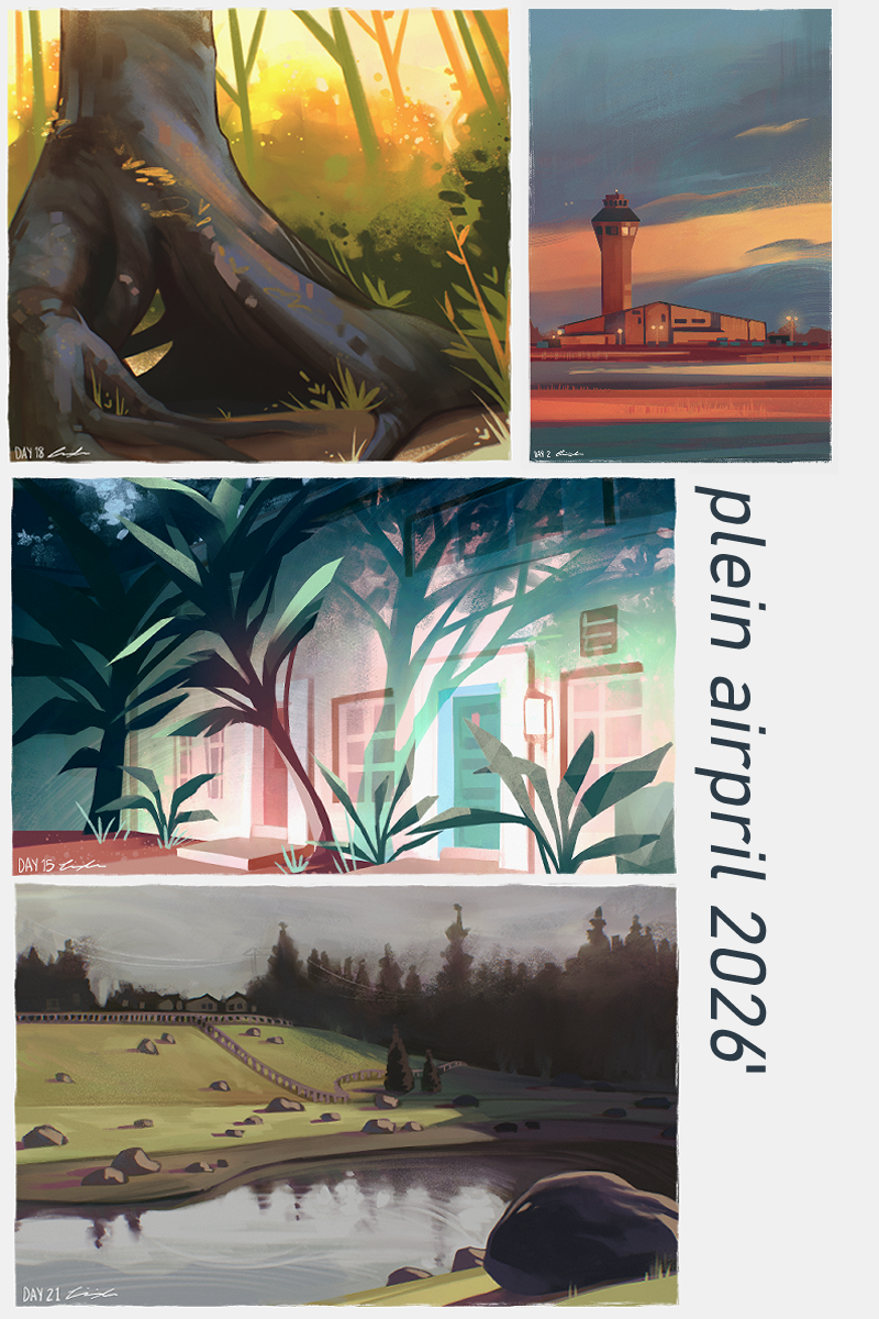 daily environment paintings