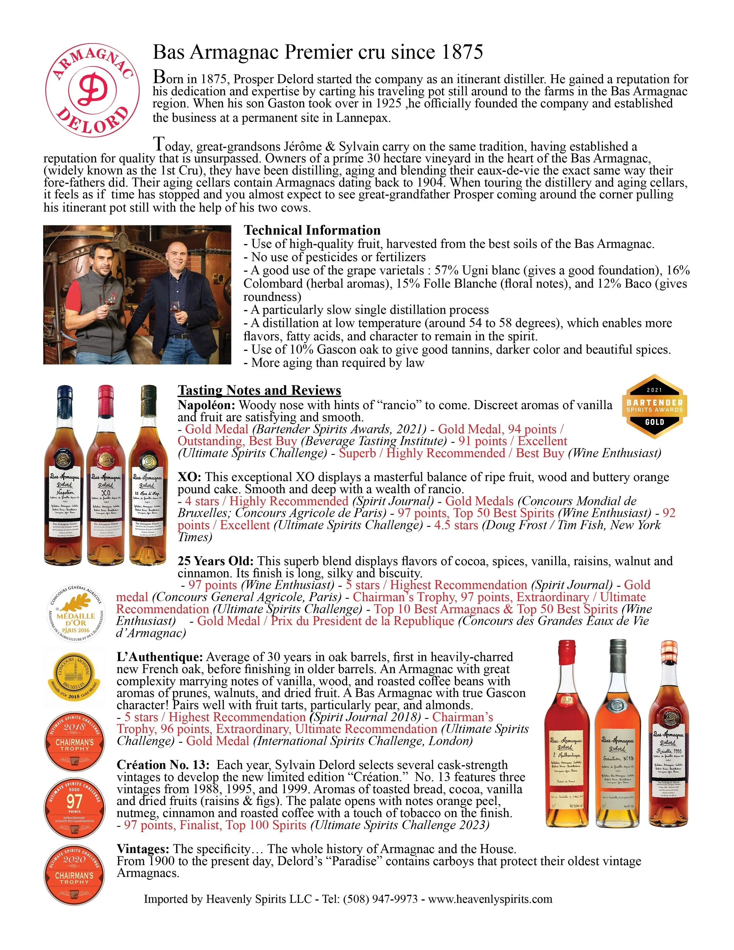 Delord Info Sheet (double-sided)