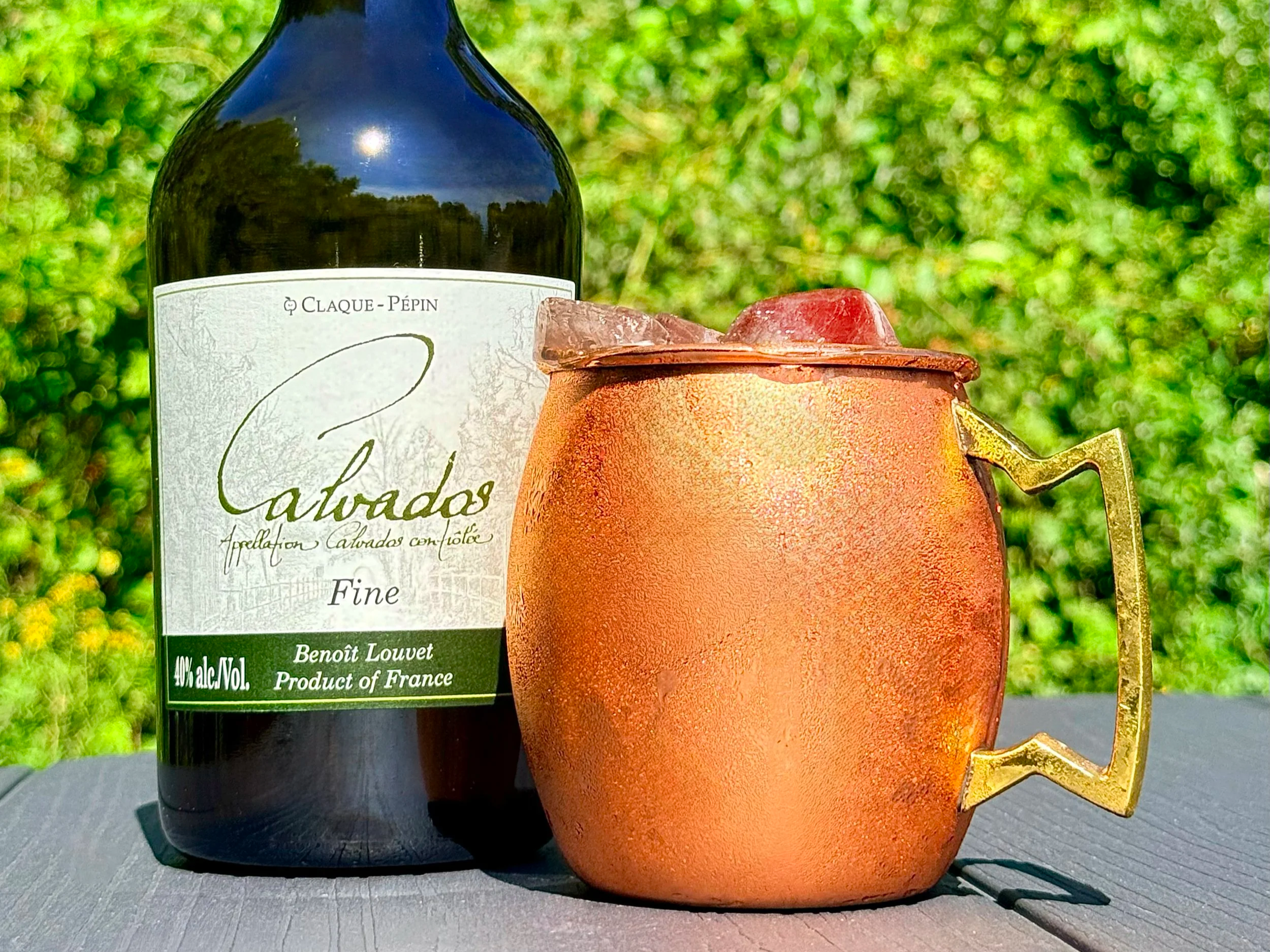 Calva Cranberry Mule