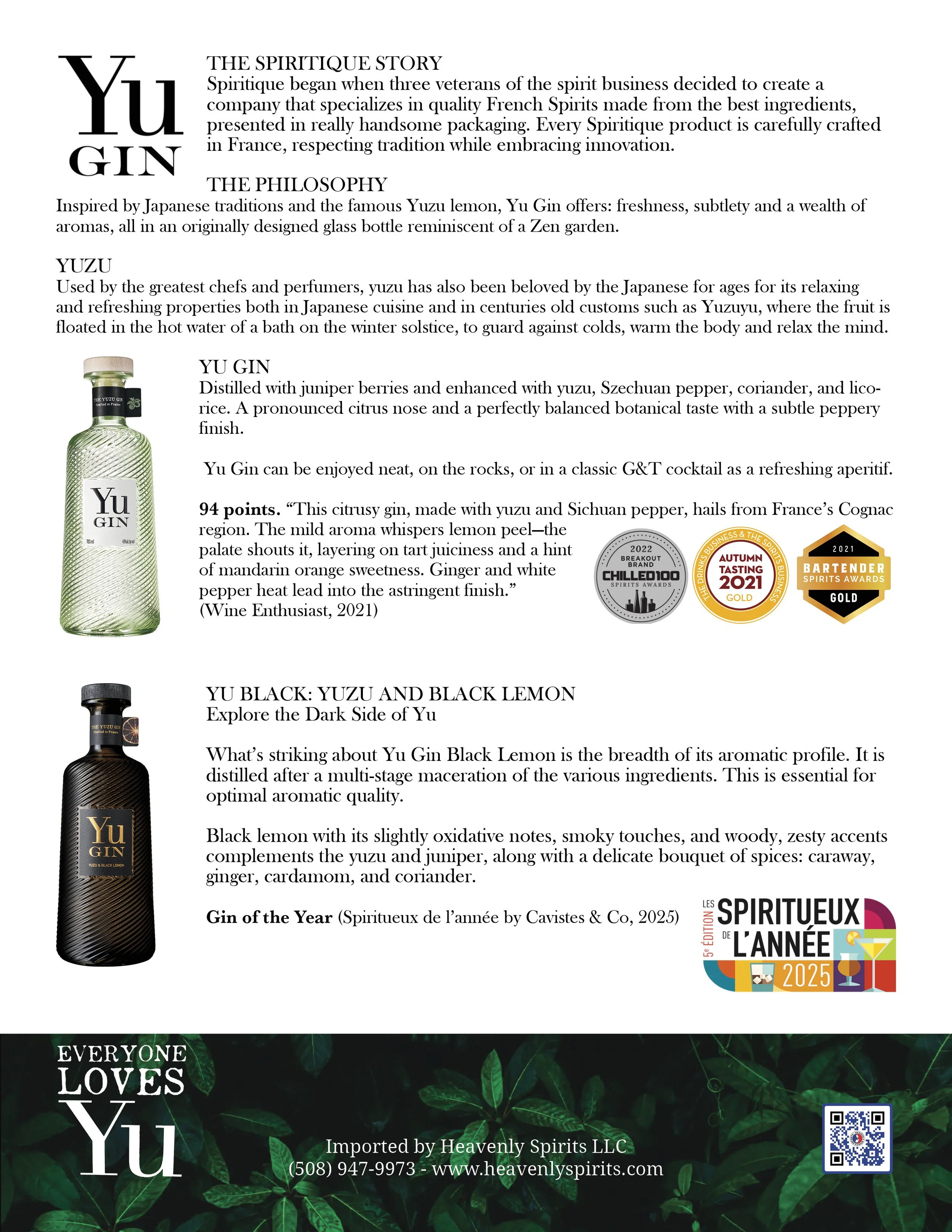 Yu Gin and Yu No Info Sheet (Double-Sided)