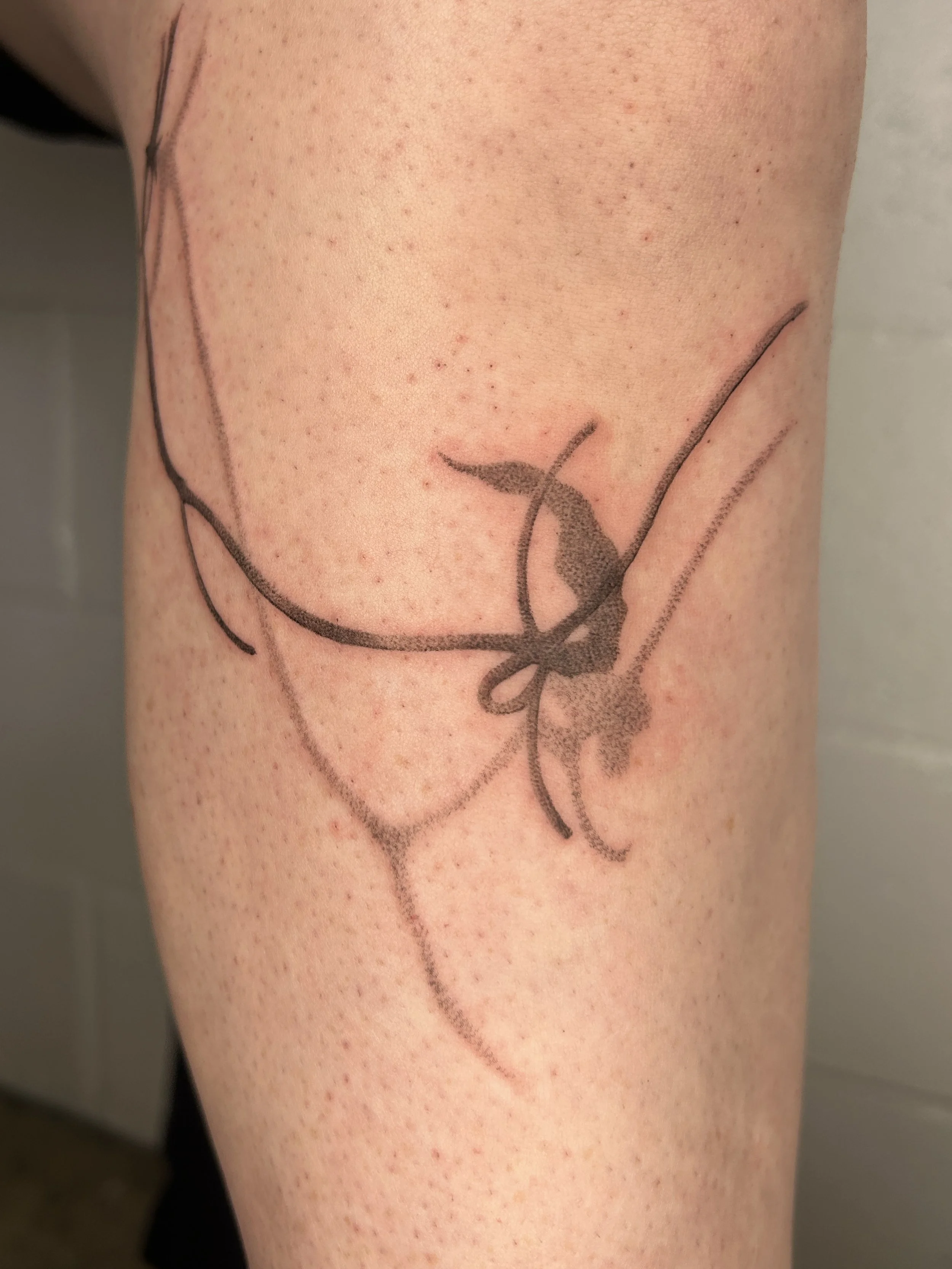 2 hours, handpoke and machine