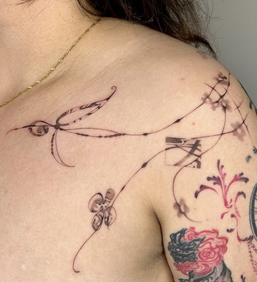 2 hours designing, 4 hours tattooing, combo