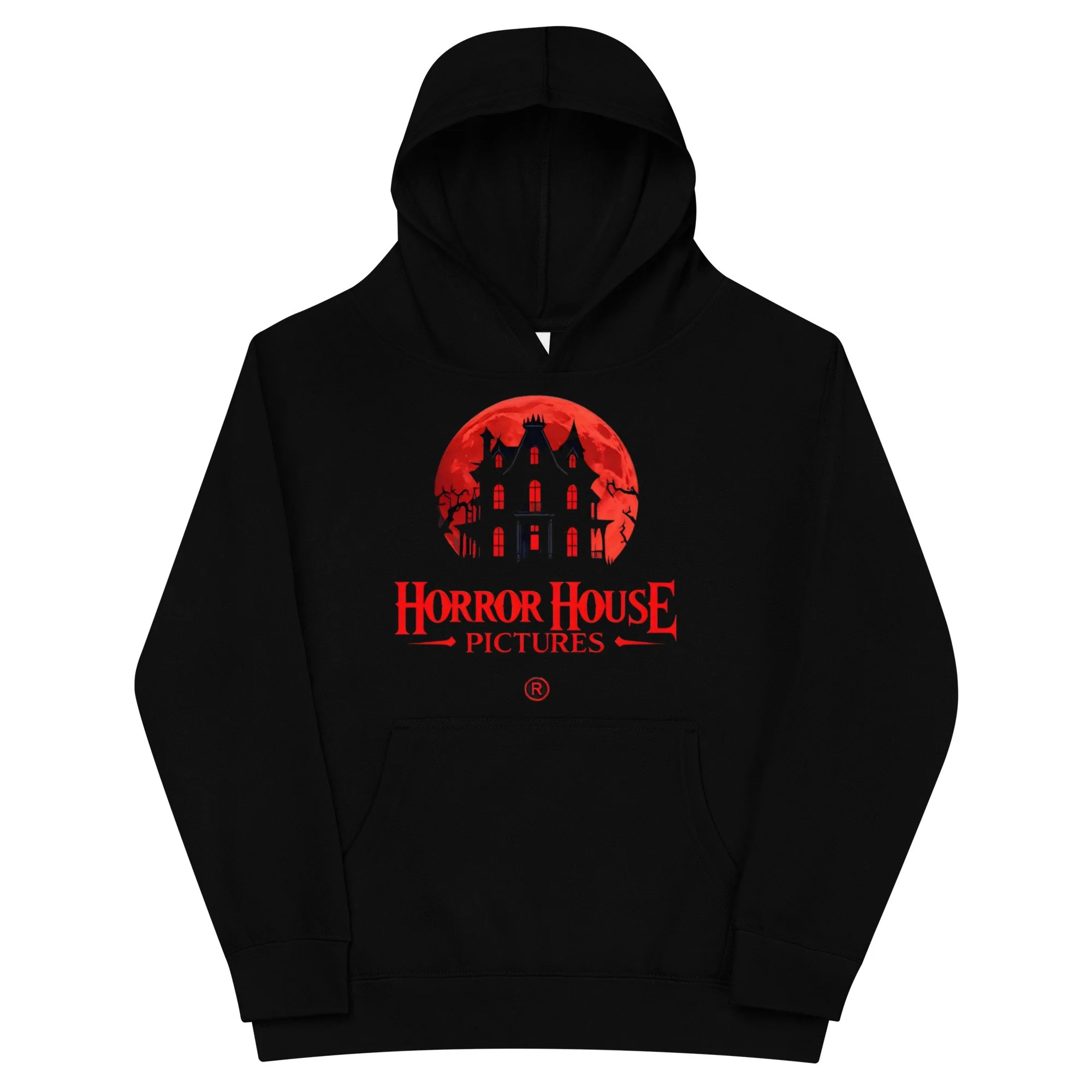 HORROR HOUSE PICTURES UNISEX YOUTH HOODIE