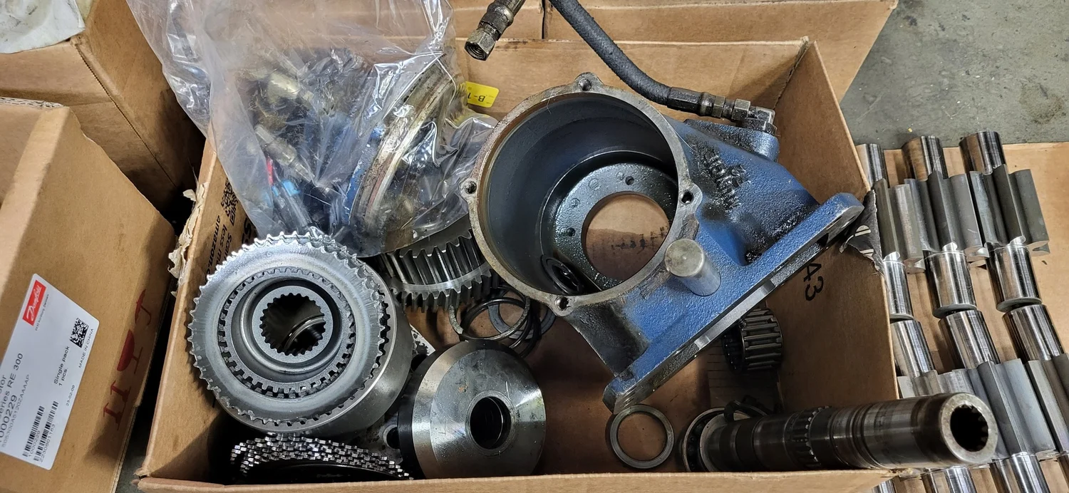 Gear drive components and housing