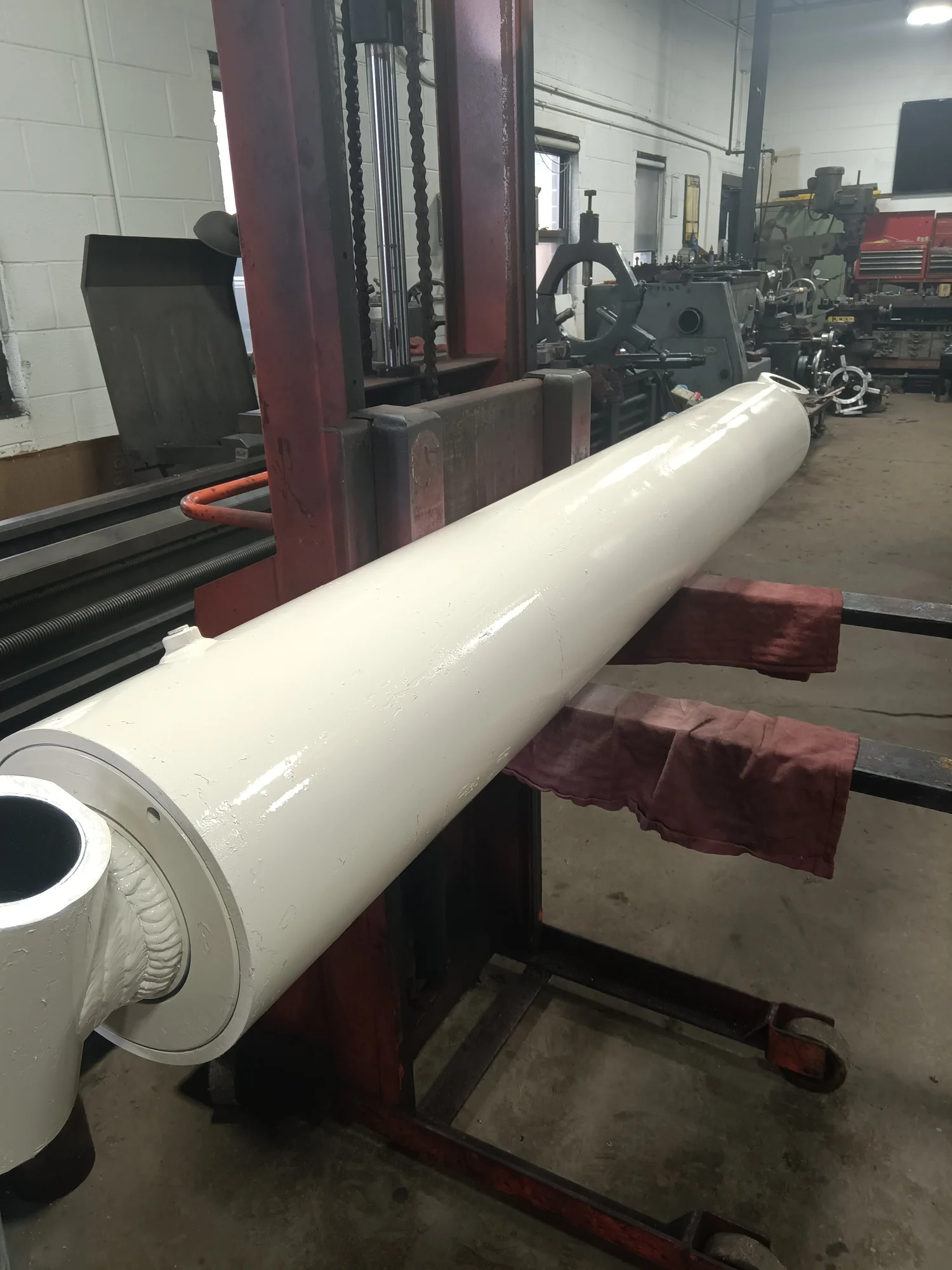 Rebuilt hydraulic cylinder