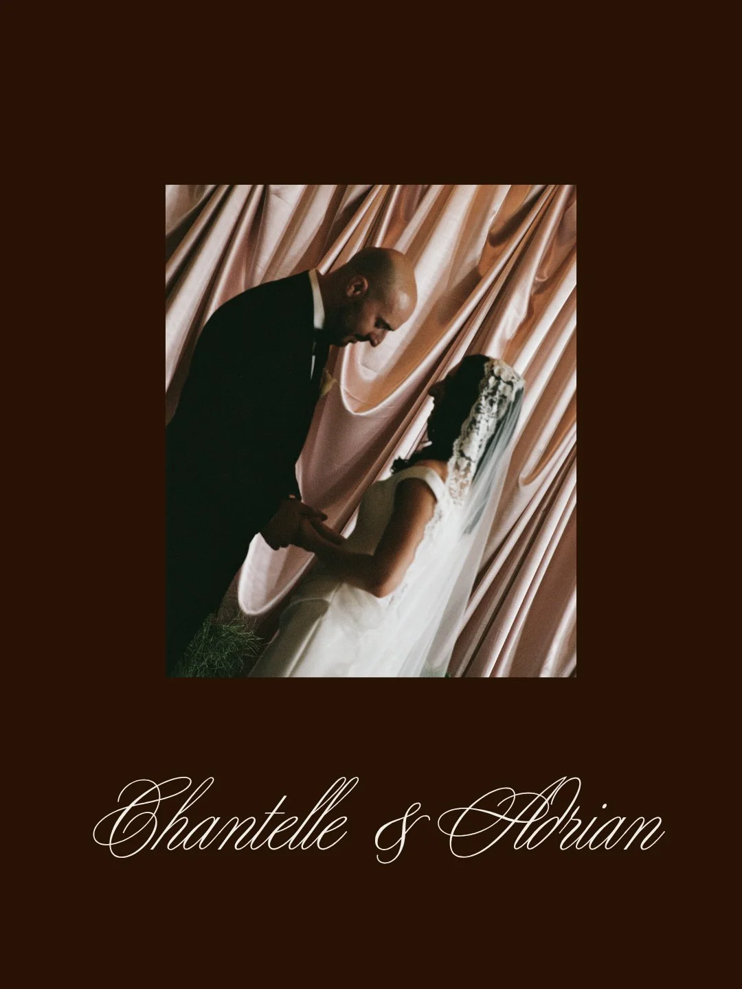 This one will always have our hearts.

Chantelle &amp; Adrian trusted us completely &mdash; and moments like these remind us exactly why we do what we do.

"Agi and Chloe are INCREDIBLE. They understood what I was after, had everything under con