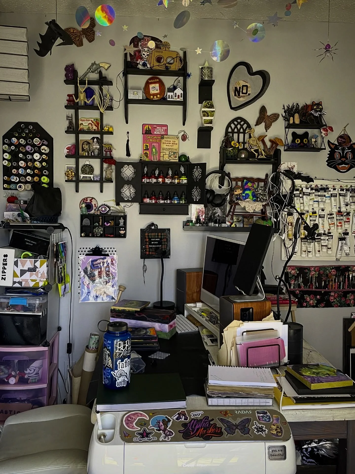 Space station 👾🪐 I&rsquo;ve been getting some art things ready for May 31st. I will be vending at Lheidli T&rsquo;enneh Memorial Park for the 2026 MS Walk. I hope you&rsquo;ll come say hi!