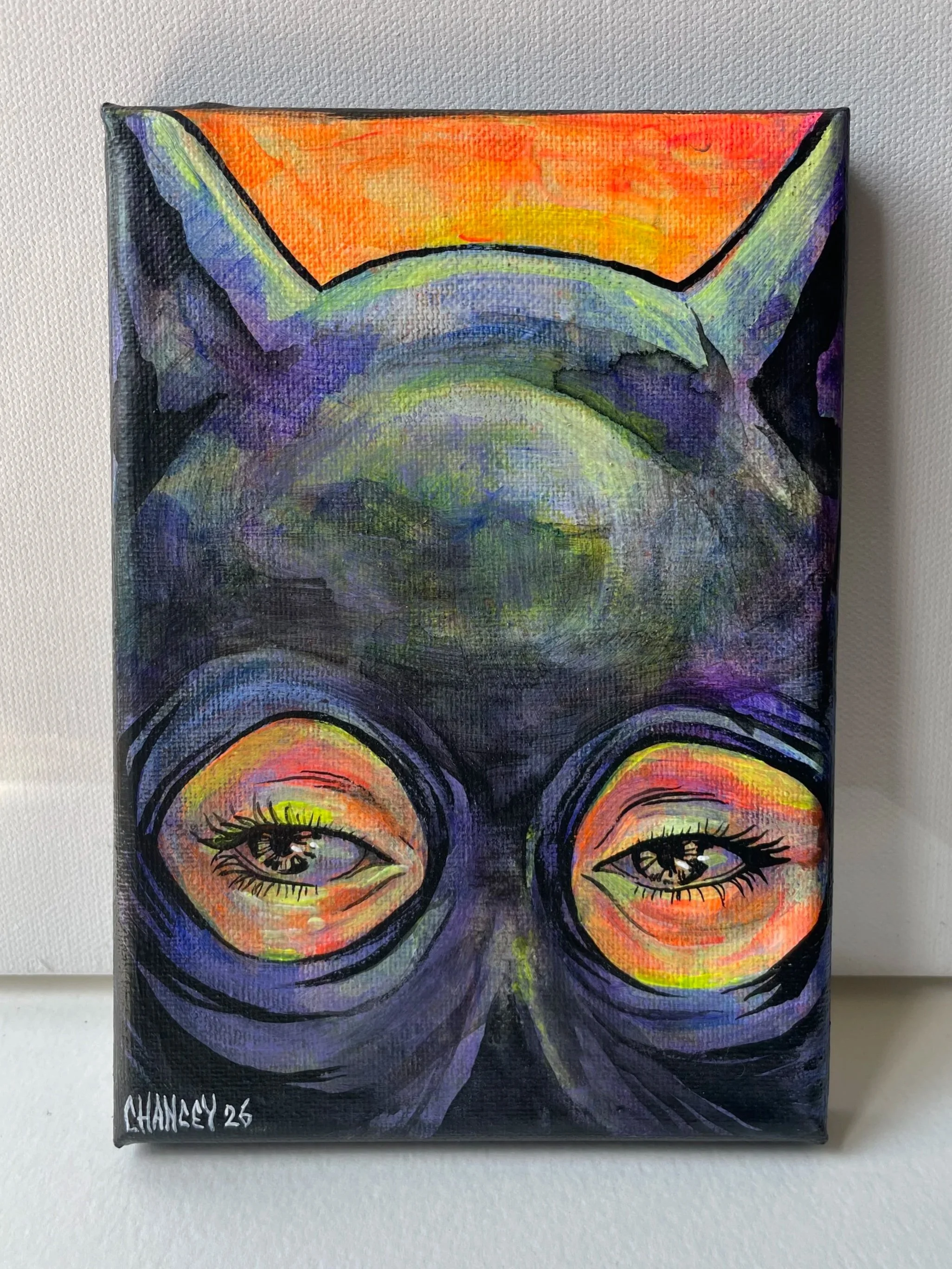 Cat Eyes - original painting