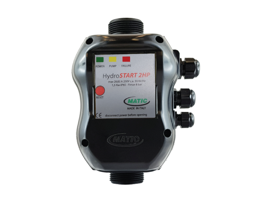 HYDROSTART 2HP nyomás- és áramlásszabályozó (szabadalommal védett)