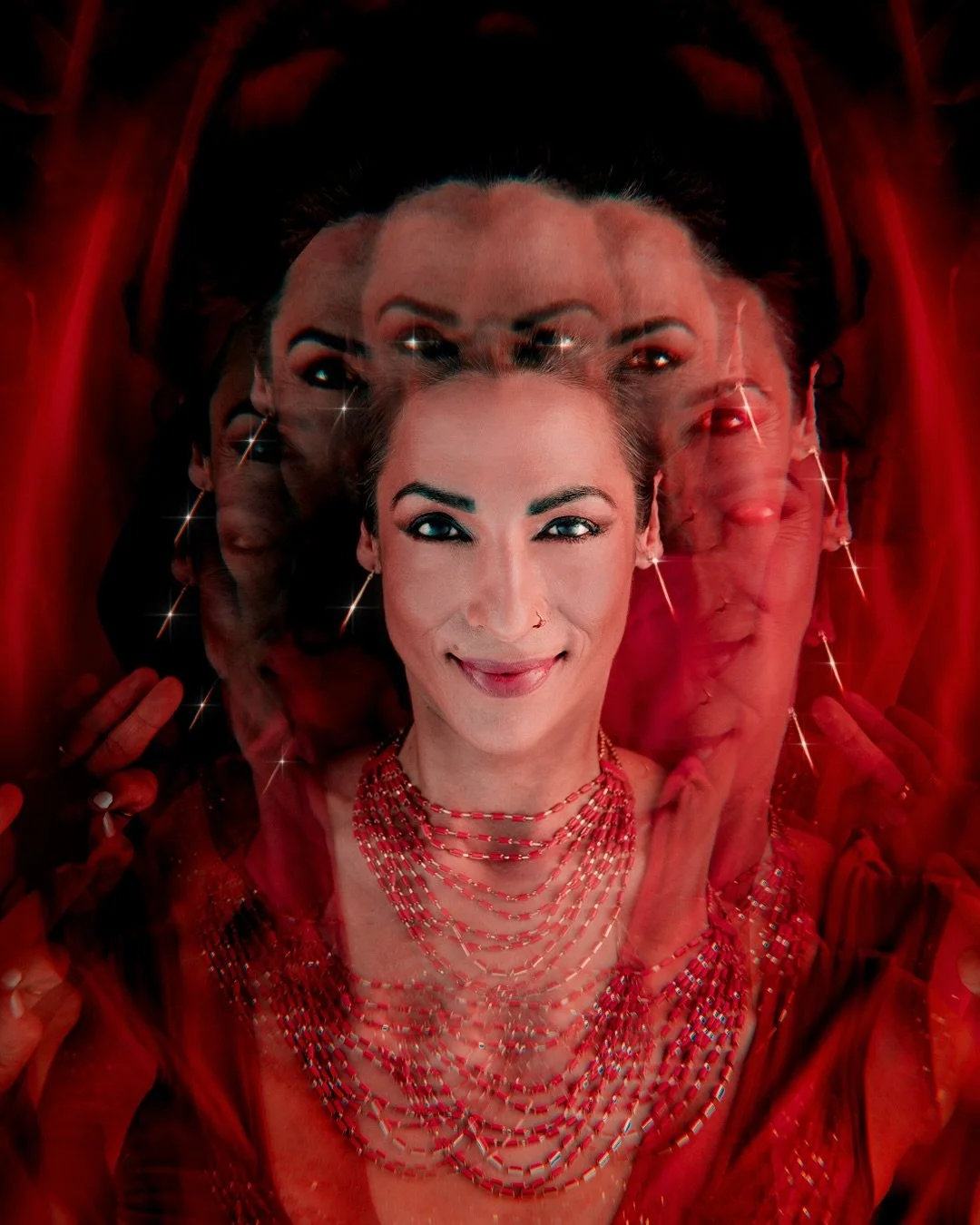 When a woman feels nervous before creating, I know it&rsquo;s actually beauty excited to birth through her &amp; we bypass mind so bliss can guide ❤️&zwj;🔥

How do I know when SHE has arrived? 

A shift in the eyes&hellip;👁️

The shift is the gift
