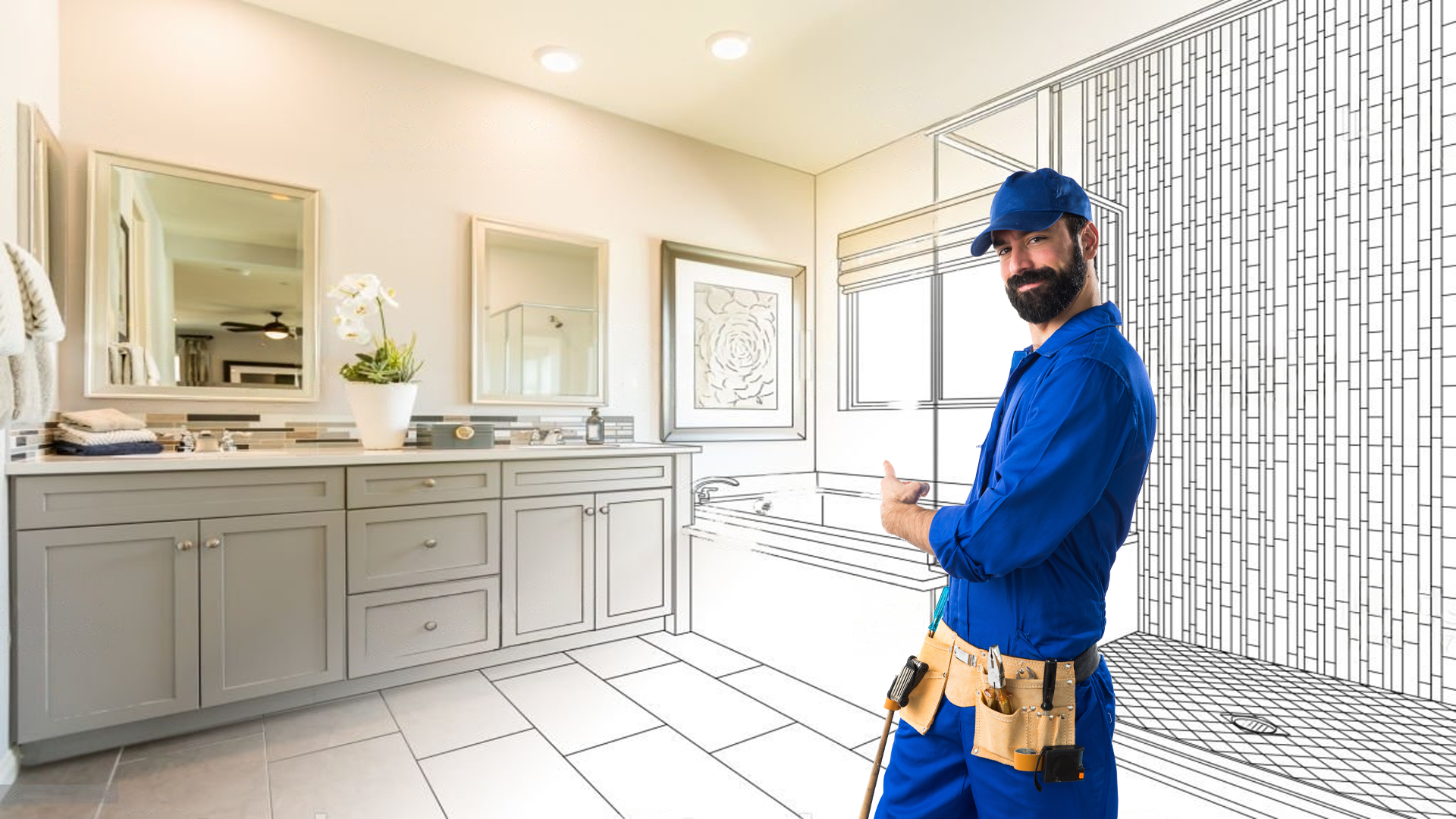 Guy poiniting a bathroom design.png
