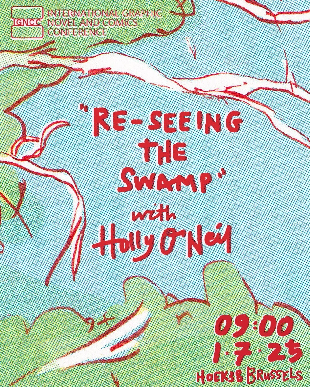 I&rsquo;m speaking at the &lsquo;International Graphic Novel and Comics Conference&rsquo; on the 1st of July in Brussels! My talk &lsquo;Re-seeing the Swamp: how
disobedient wildlife and graphic storytelling
can re-present and re-surface the &ldquo;u