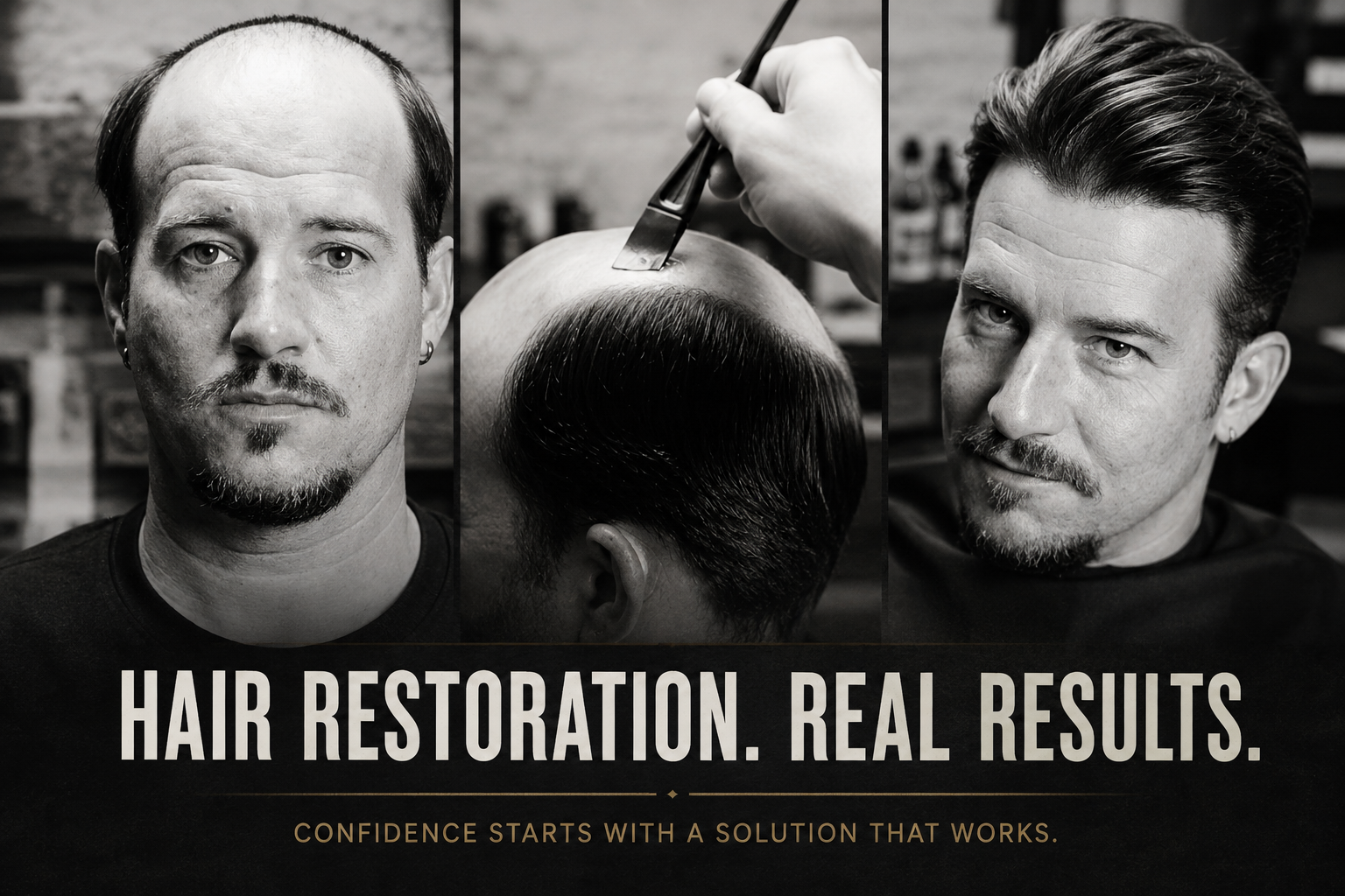 New Non-Surgical Hair Replacement for Men
