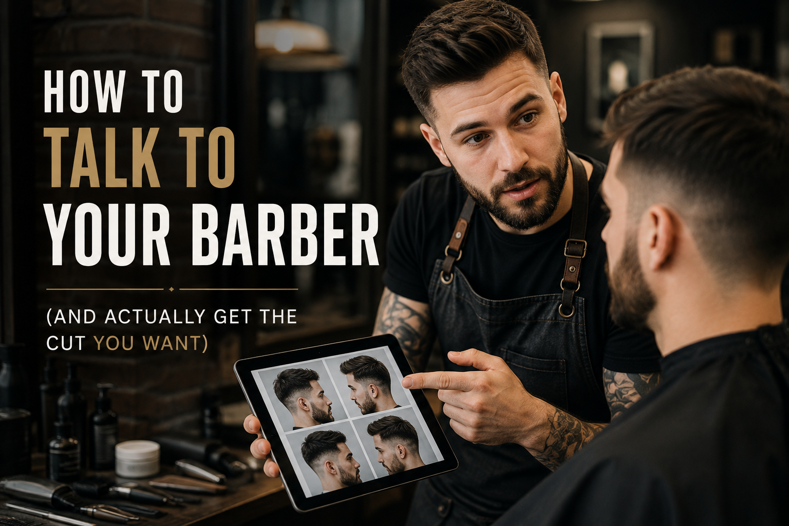 How to Talk to Your Barber (And Actually Get the Cut You Want)