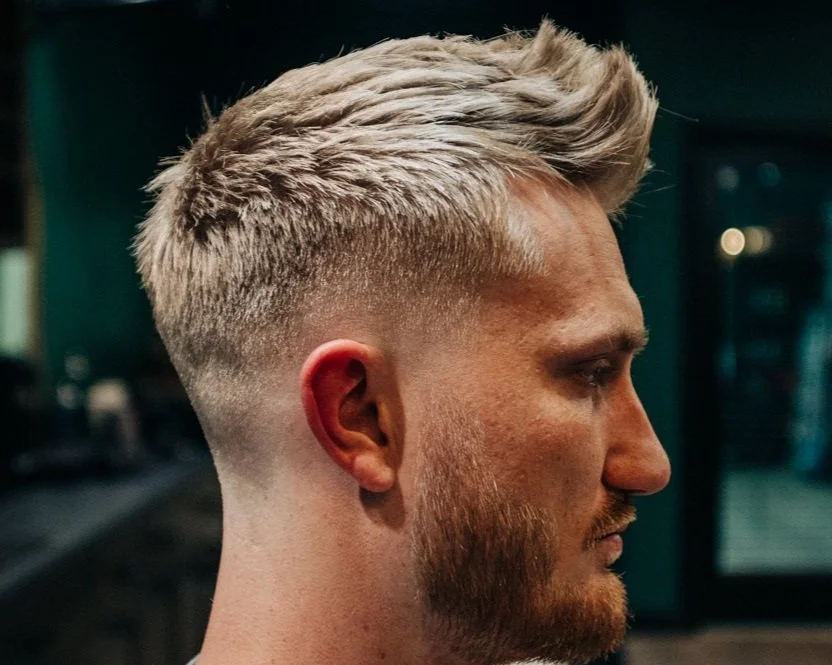 Traditional men’s haircut at The Roost Barber Co in Bend Oregon