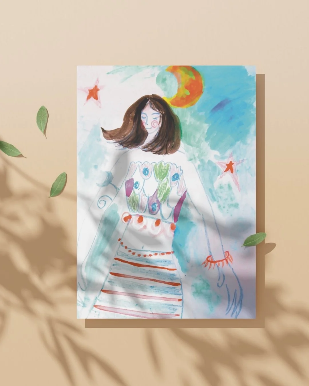 Eternal Summer Wall Art Digital Download - Up to size A2