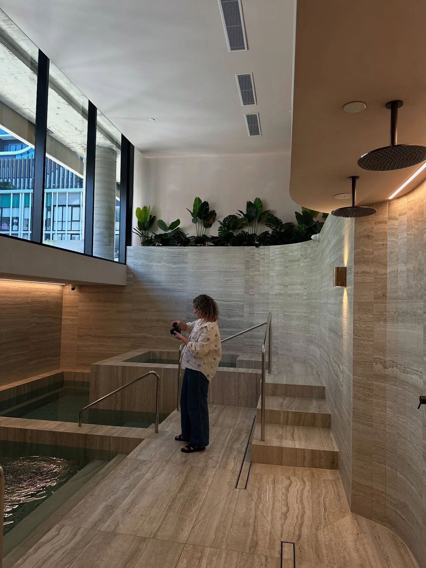 Saya Skin inside TH7&rsquo;s latest wellness clinic, Newstead. A space where high performance meets intentional self-care.