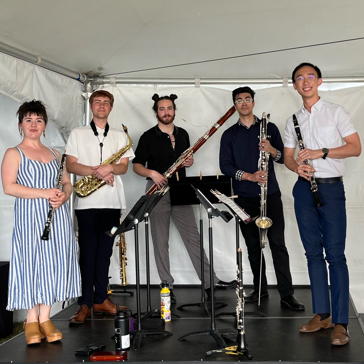 We are so honored to have opened for the Oregon Bach Festival this year! We enjoyed playing for the opening celebration and interacting with your guests. 

Thank you so much for having us @oregonbachfestival and check their page out for exciting prog