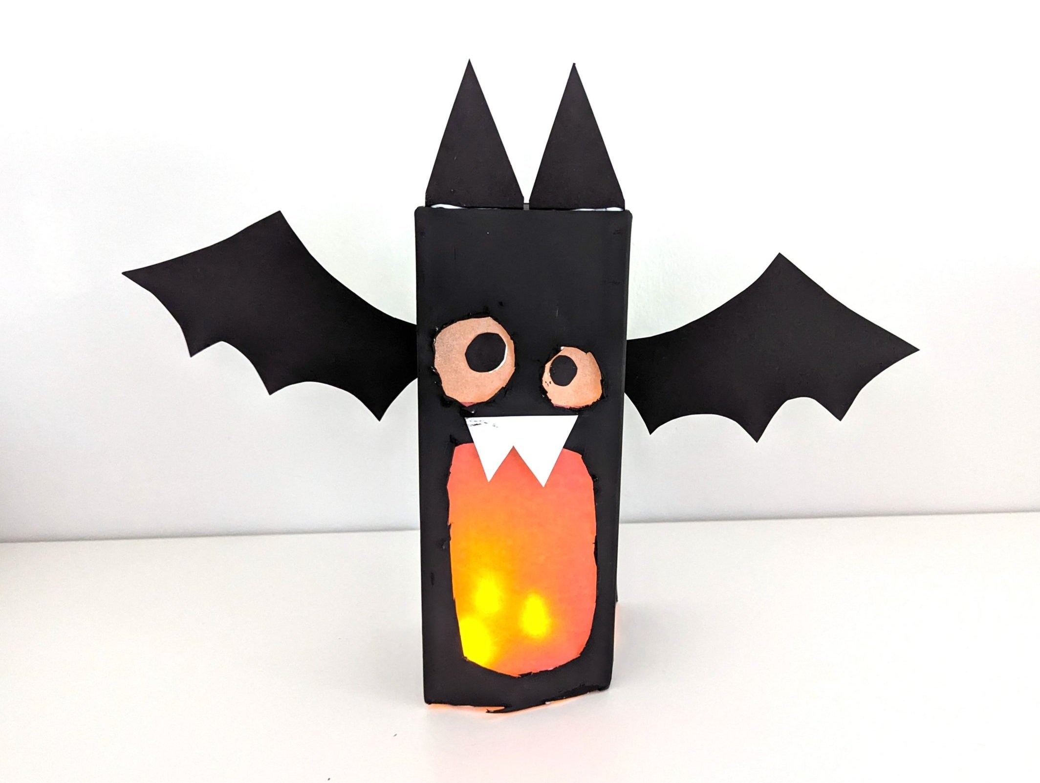 Halloween Handmade Decor How Make Funny Paper Bat Cutting Shape