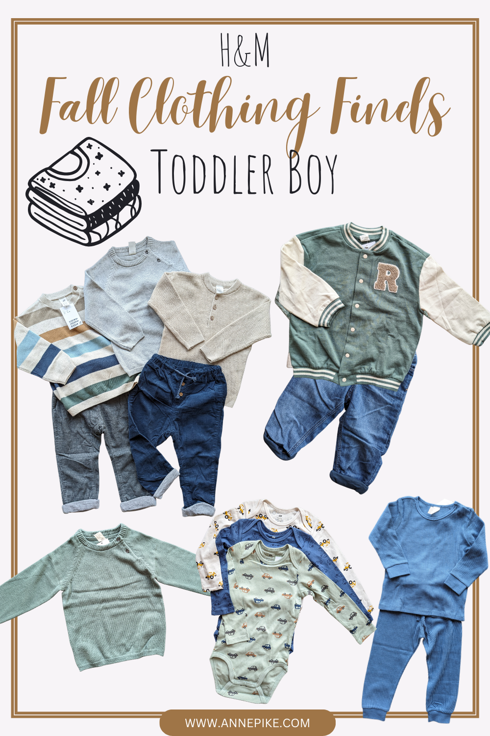 H&M Toddler boy Fall Wardrobe Finds — Anne Pike