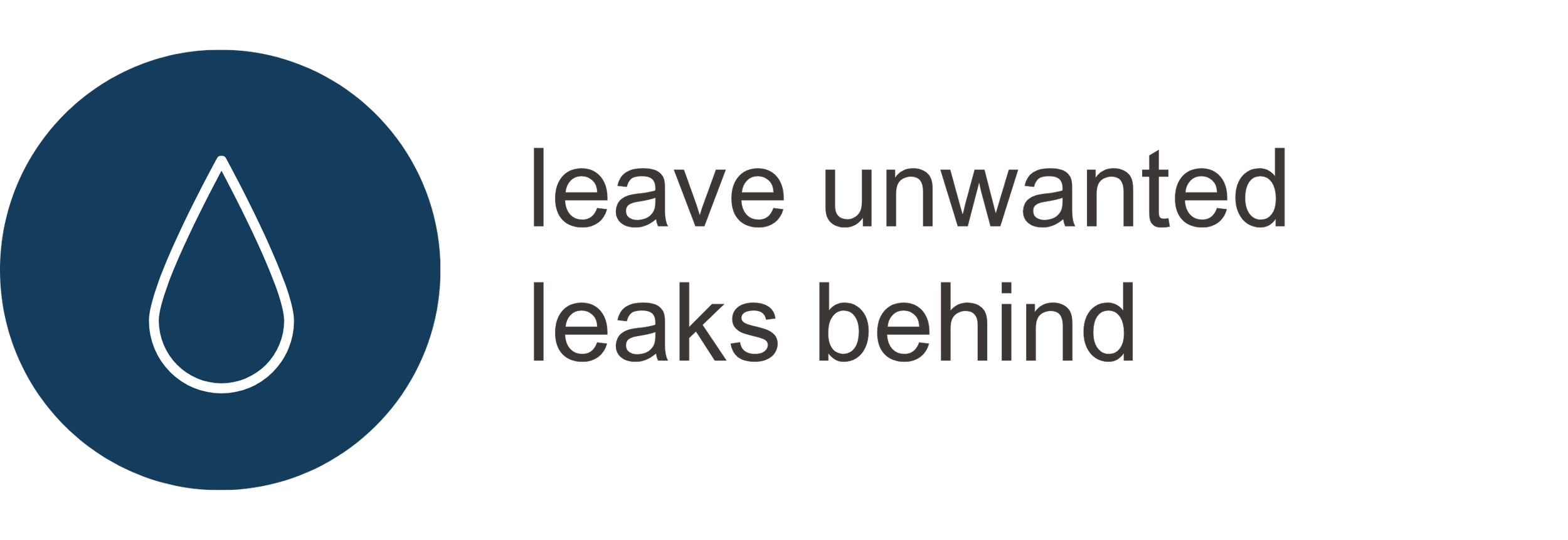 Icon representing decreased unwanted leaks