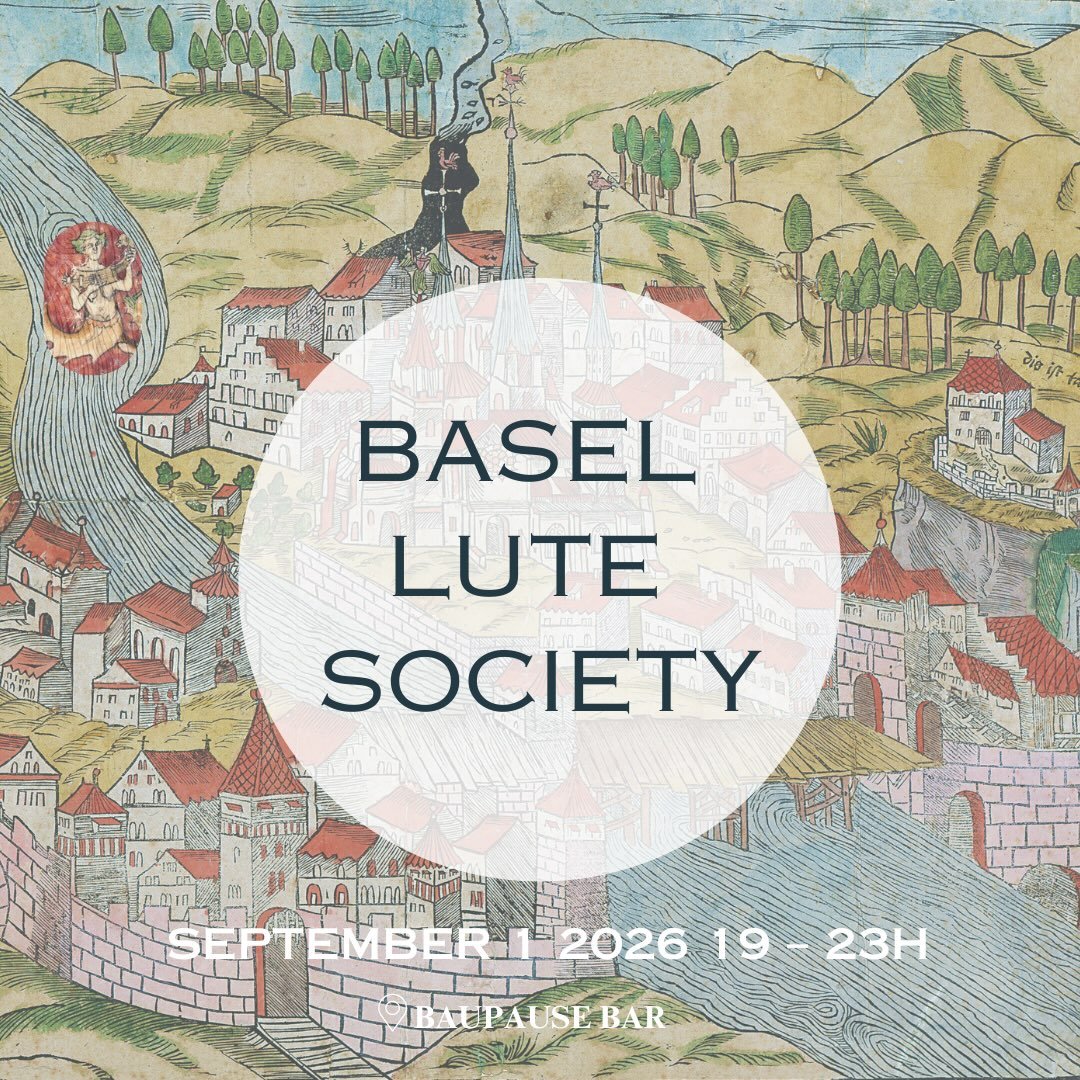 ✨Septiembre is coming and so is the XVI Basel Lute Society meeting, featuring @ryosuke_contrapvnctvs Ryosuke Sakamoto (Japan) on the renaissance lute.

🙋&zwj;♂️Ryo plays lute and viola da gamba (various fretted plucked and bowed instruments from the
