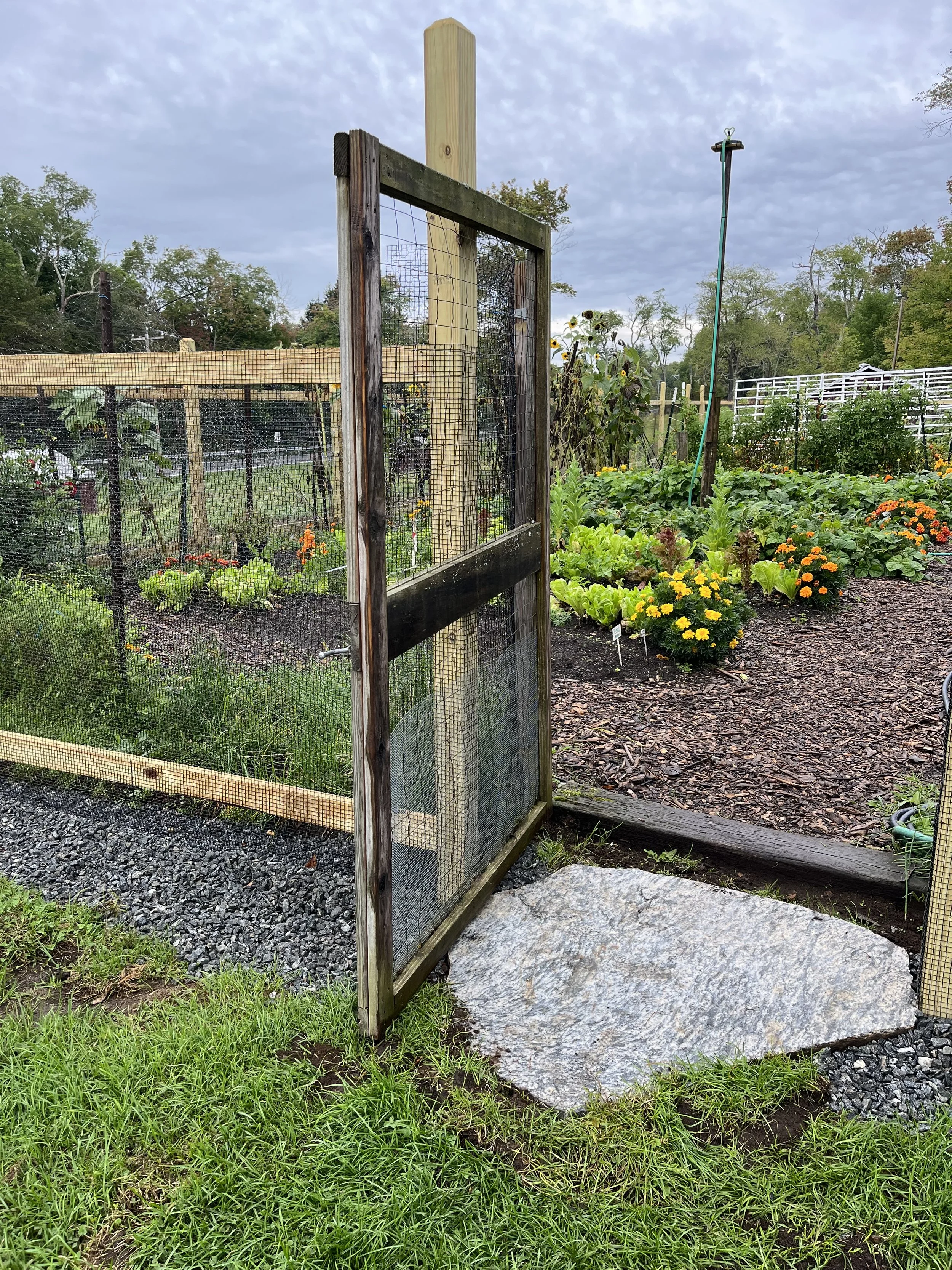 Otis Community Garden: Special Thanks to Our Fence Builders