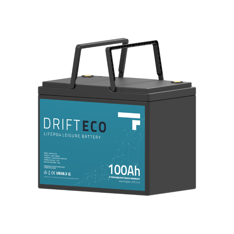 Fogstar Drift ECO 12V 100Ah Lithium Battery with Bluetooth