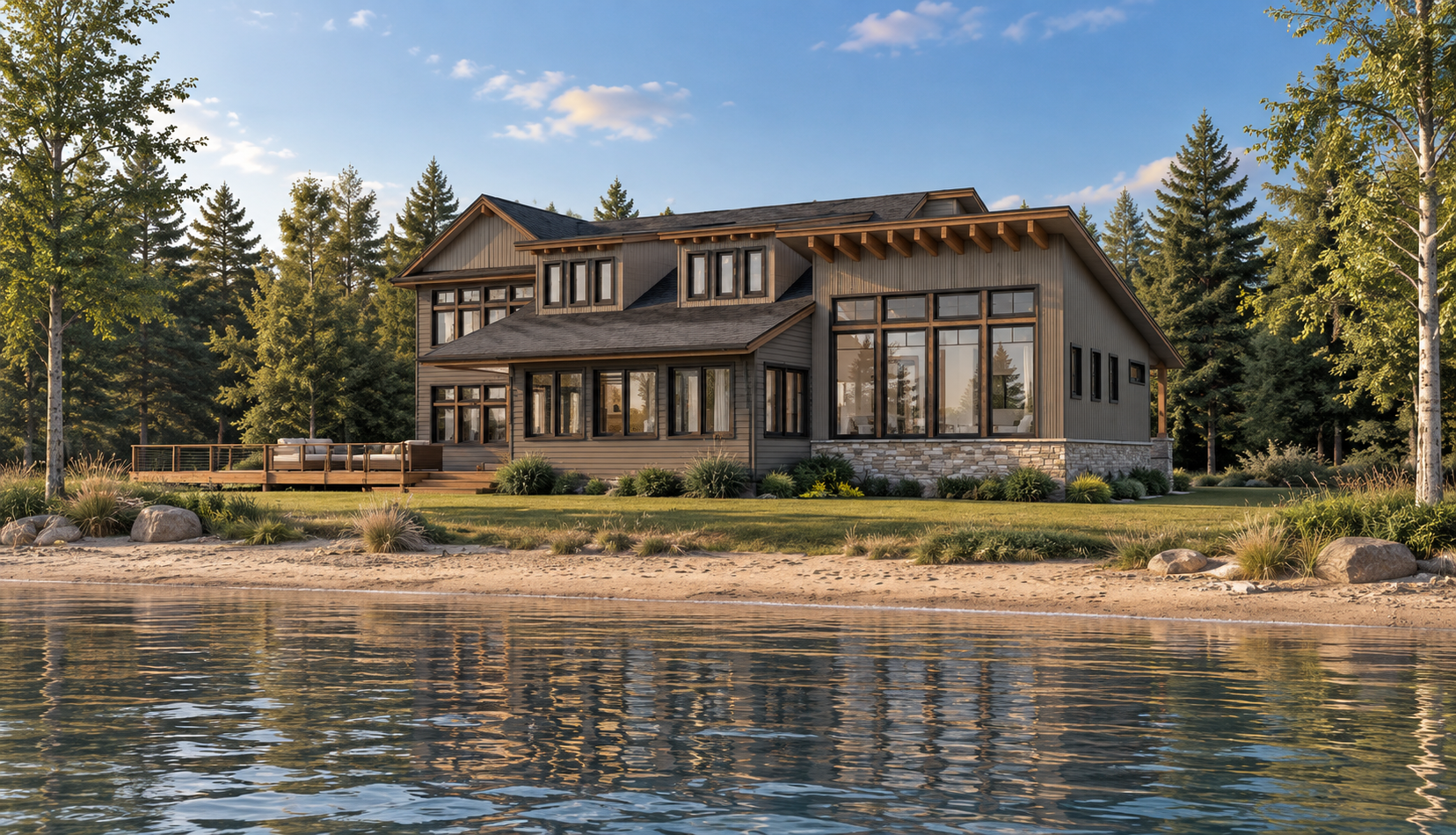  Water's Edge Cabin 
 Residential · Renovation/Addition · Detroit Lakes, Minnesota 