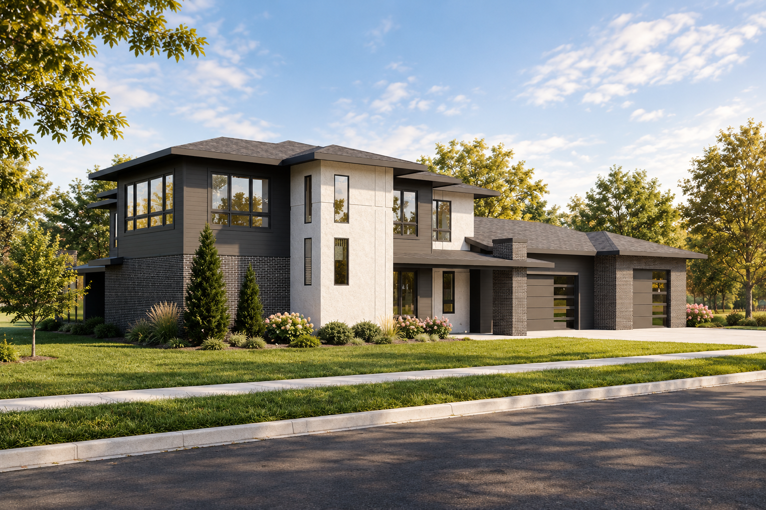  Modern Prairie Residence  
 Residential · New Build · Kindred, North Dakota 