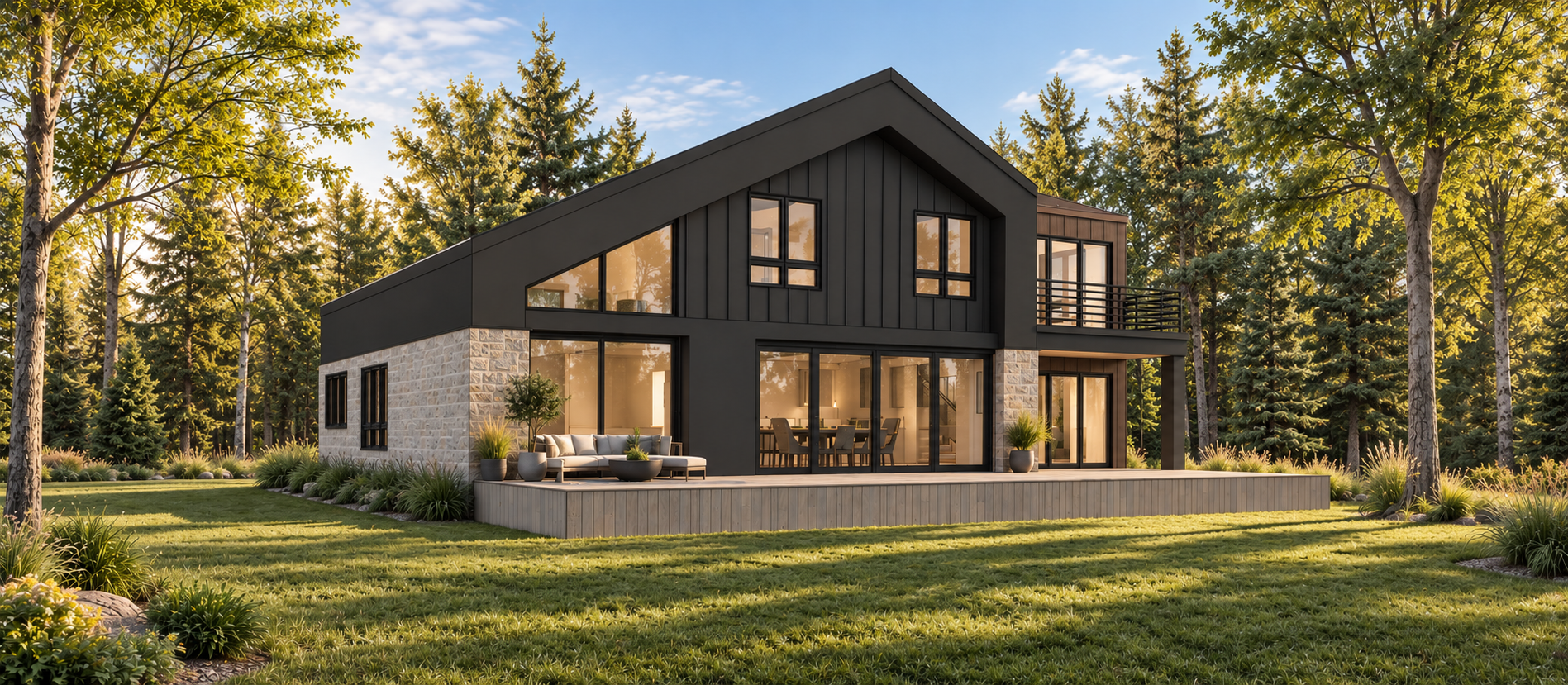  Northwood Cabin 
 Residential · Renovation · Cormorant Lake, Minnesota 