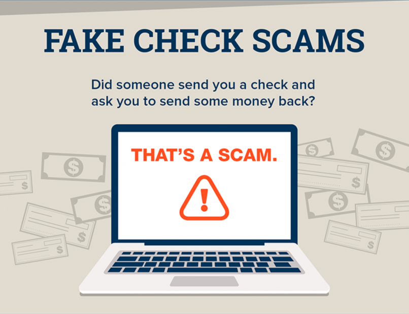 The bottom-line on fake checks scams