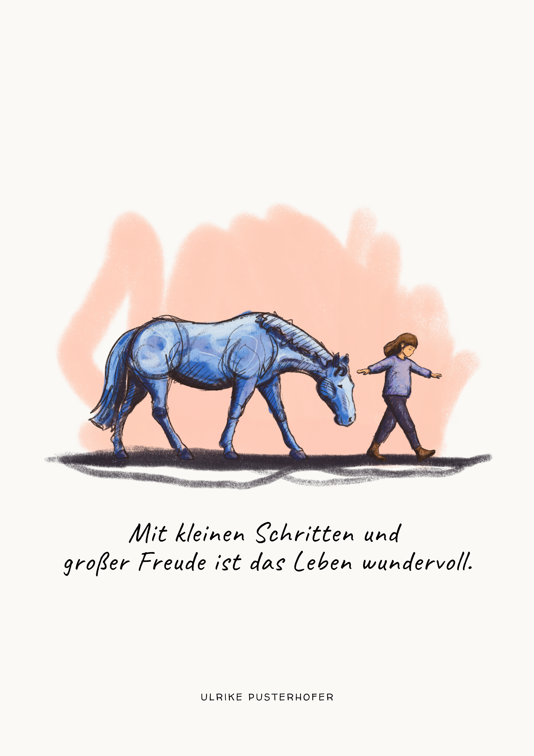 Mit kleinen Schritten