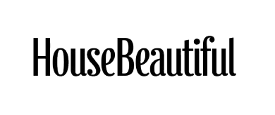 House Beautiful brand logo in black and white