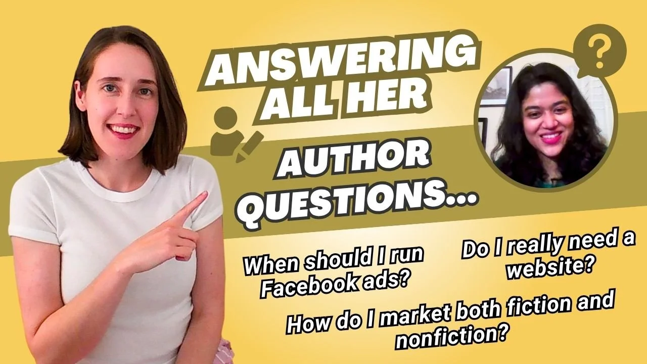 Join Me As I Coach an Author on Book Marketing!