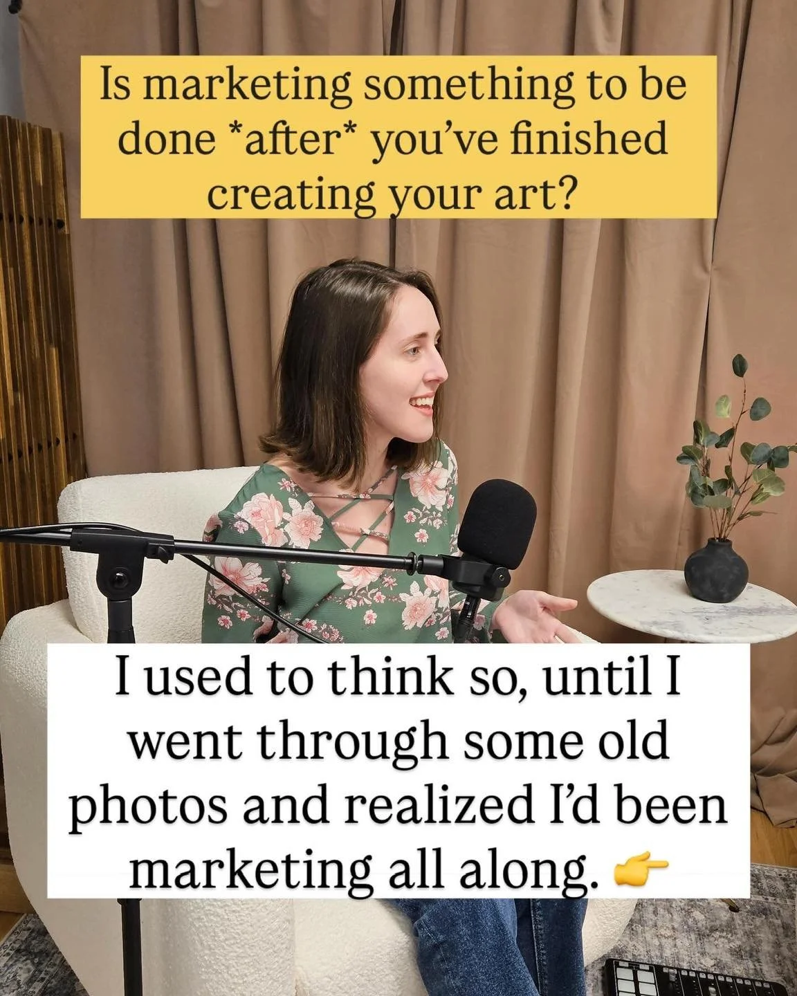 👉When I first started sharing my art online, I had no idea I was marketing. I was just posting what I had made (for me - my poems; for you, it might be something different!) and hoping someone, somewhere, might connect with it.
Now, after nearly a