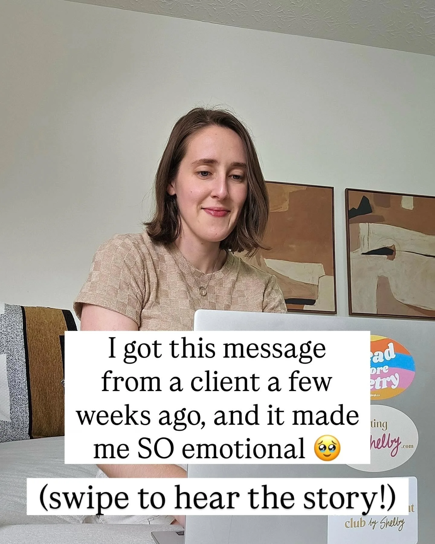 This client message reminded me why I care so deeply about this work 👇 

With so much talk about AI doing the writing, designing, and planning for us, it&rsquo;s easy to forget that marketing at its core is about human connection. Tools can assist, 